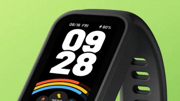 Xiaomi Smart Band 9 Active Green: Μεγάλη οθόνη
