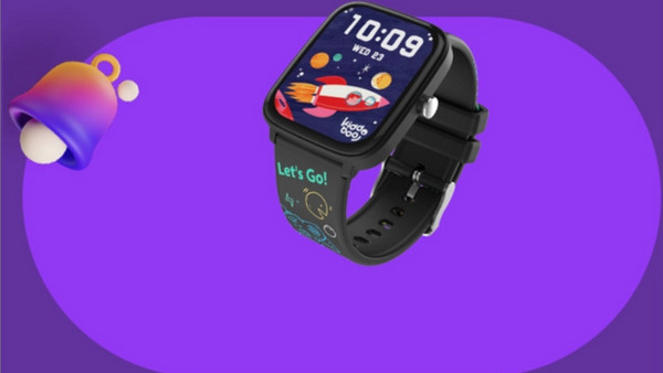 Kiddoboo Smartwatch 2.0 Black: Δέχεται ειδοποιήσεις