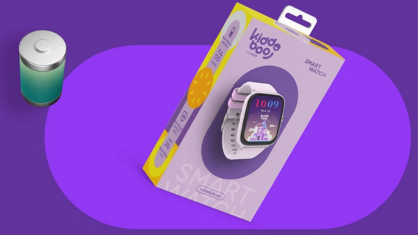 Kiddoboo Smartwatch 2.0 Black: Μπαταρία