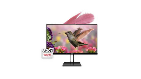 AOC 24V2Q IPS Gaming Monitor 23.8" 1920x1080 FHD 75Hz 5ms: FreeSync