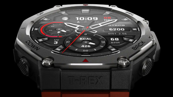 Amazfit T-Rex 3 Haze Grey: Εντυπωσιακή οθόνη