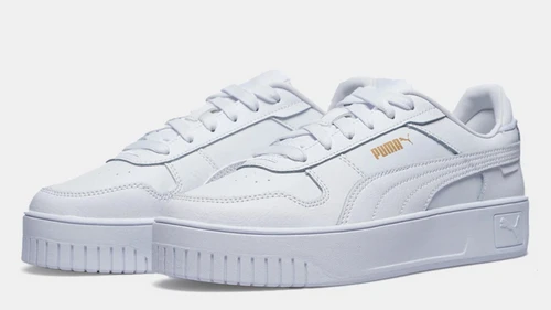 Puma Carina Γυναικεία Sneakers Λευκά 389390-01