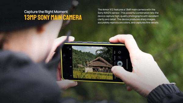 Ulefone Armor X12 32GB: Κάμερα