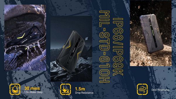 Ulefone Armor X12 32GB: Ανθεκτικός σχεδιασμός