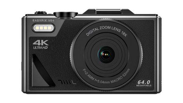 Easypix V64 Black: Υψηλή ανάλυση