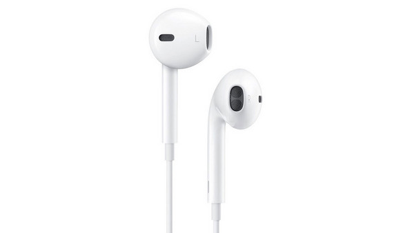 Apple EarPods Handsfree Earbud Lightning White: 