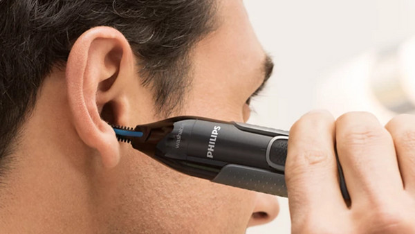 Philips NT3650/16 Trimmer Μηχανή Ανδρική Προσώπου & Φρυδιών: Λειτουργία με Μπαταρία