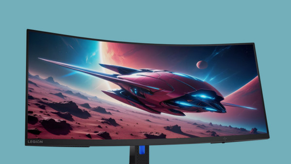 Lenovo Legion R34w-30 Ultrawide VA HDR Curved Gaming Monitor 34" 3440x1440 QHD 180Hz 5ms: Οθόνη & ανάλυση