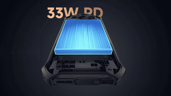 Ulefone Armor X16 Pro 8GB 256GB: Ισχυρή μπαταρία