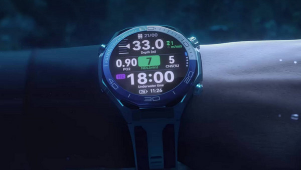 Huawei Watch Ultimate 2 Green: Εντυπωσιακή οθόνη