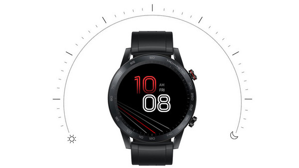 Honor Watch Magic 2 46mm Flax Brown: Οθόνη Always-on