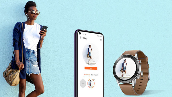 Honor Watch Magic 2 46mm Flax Brown: Έχει πολλά πρόσωπα