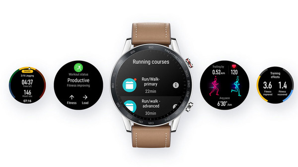 Honor Watch Magic 2 46mm Flax Brown: Σπάσε τα χρονόμετρα