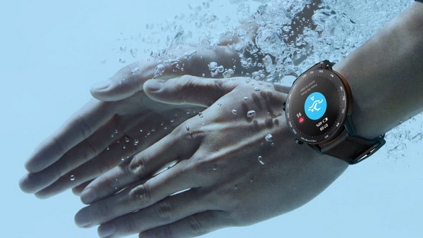Honor Watch Magic 2 46mm Flax Brown: Κάτω από το νερό