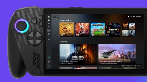 Asus ROG Xbox Ally 512GB: Άφθονος χώρος και ελευθερία Windows 11
