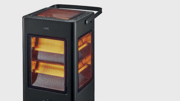 Life 360 PLUS 221-0426 Σόμπα Χαλαζία 2000W: Σχεδίαση & φορητότητα