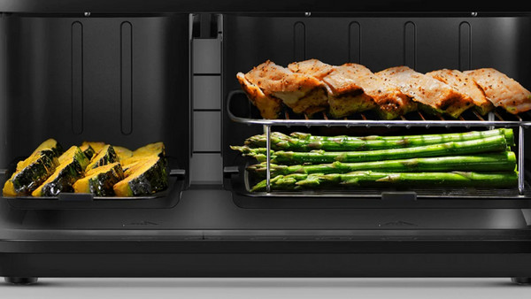 Xiaomi Dual Zone Air Fryer 10lt με Διπλό Κάδο: Ιδανική χωρητικότητα για κάθε οικογένεια