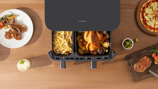 Xiaomi Dual Zone Air Fryer 10lt με Διπλό Κάδο: Πολλαπλές λειτουργίες για κάθε συνταγή