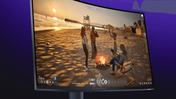 Dell Alienware AW3225DM VA HDR Curved Gaming Monitor 31.5" 2560x1440 QHD 180Hz 4ms: Ανάλυση για καθαρή εικόνα