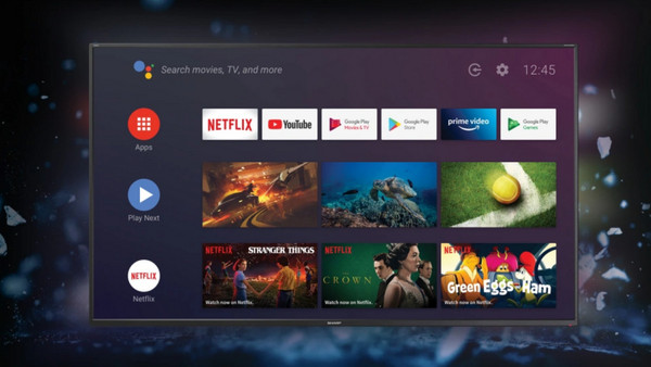 Sharp 40FH2EA Smart Τηλεόραση 40" Full HD LED: Android TV για εύκολη πρόσβαση σε εφαρμογές