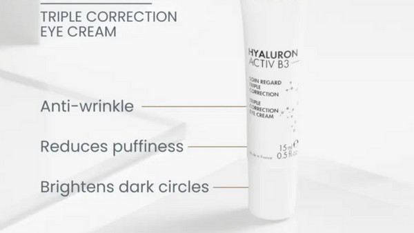 Avene Hyaluron Activ B3 Eye Cream 15ml: Η δράση της κρέμας ματιών Avene Hyaluron Activ B3
