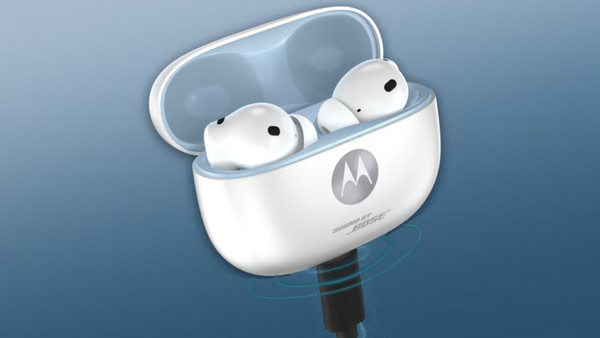 Motorola Moto Buds 2 Plus Ακουστικά Bluetooth In Ear Ανθεκτικά στο Νερό Pantone Silhouette: Σχεδιασμός & ήχος