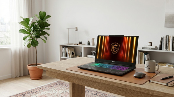 MSI Cyborg A17 AI B2HWFKG: Σύγχρονο περιβάλλον εργασίας