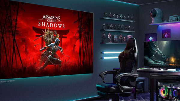 LG QNED evo AI 55QNED87B6A Smart Τηλεόραση 55" 4K UHD Mini LED HDR: Ομαλή εμπειρία gaming