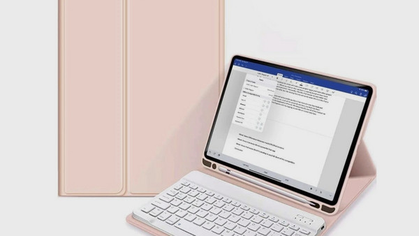 Tech-Protect Smart Case Pen Keyboard Pink: Προσαρμοσμένη θέση θέασης
