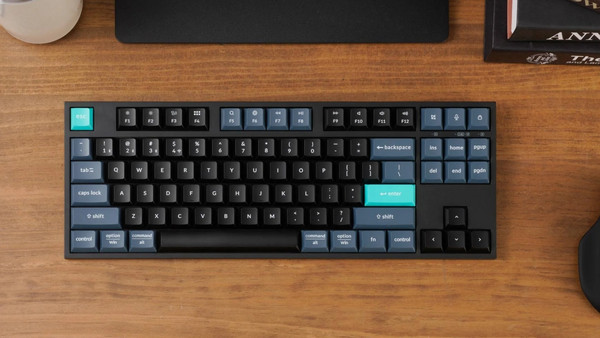 Keychron B33 Ασύρματο Μηχανικό Σετ Gaming Πληκτρολόγιο TenKeyLess με Keychron Scissor Διακόπτες Black: Εργονομικός σχεδιασμός και μεγάλη αυτονομία