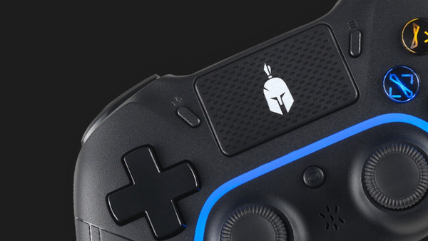 Spartan Gear Aspis 4 Wireless Controller PC & PS4 Black: Έλεγχος με αναλογικές σκανδάλες