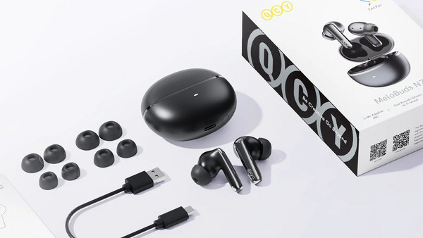 QCY Melobuds N70 ANC Ακουστικά Bluetooth Earbud Ανθεκτικά στο Νερό Black: Σύνδεση και εφαρμογή στην καθημερινότητα