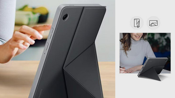 Samsung Book Black: Προστασία για το Galaxy Tab A11+