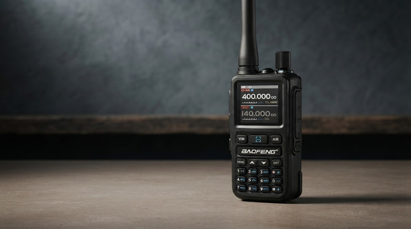 Baofeng UV-5R Mini Green: USB-C φόρτιση και φορητός σχεδιασμός