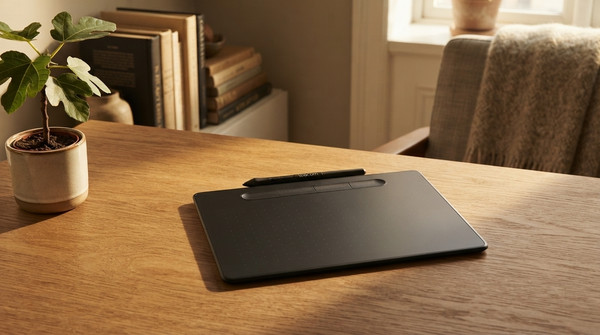 Wacom Intuos Medium Γραφίδα Σχεδίασης: Γραφίδα Wacom Pen 4K χωρίς μπαταρία