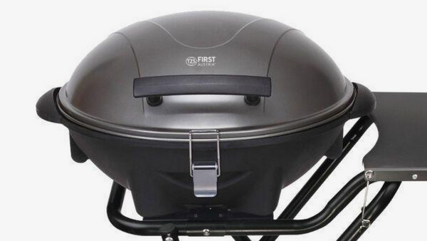 First Austria FA-5350-1 Ηλεκτρική Ψησταριά Πλάκας 2400W με Καπάκι και Ρυθμιζόμενο Θερμοστάτη 33.5x44cm: Και στους πιο στενούς χώρους