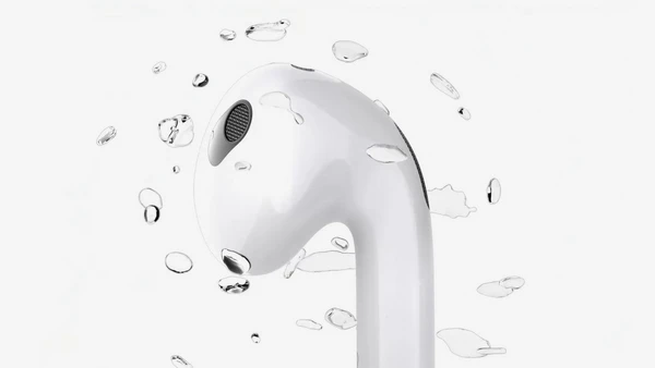 Apple AirPods 3 with Magsafe Charging Case Ακουστικά Bluetooth Earbud Ανθεκτικά στο Νερό: Δεν φοβούνται το νερό