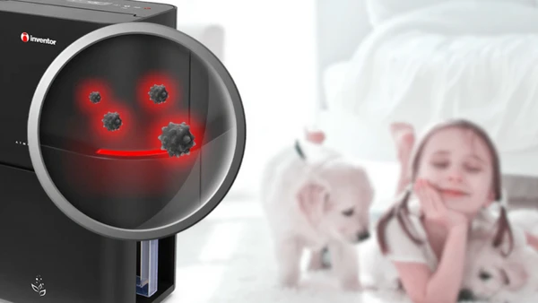 Inventor Atmosphere ATM-25L Αφυγραντήρας με Ιονιστή 25lt: Αισθητήρας Υψηλής Ποιότητας