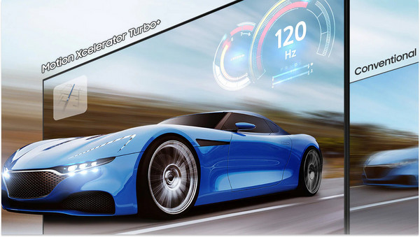 Samsung QE50Q80A: Motion Xcelerator Turbo+
