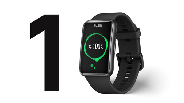 Huawei Watch Fit Pink: Ελαφρύ και διαρκεί η μπαταρία του