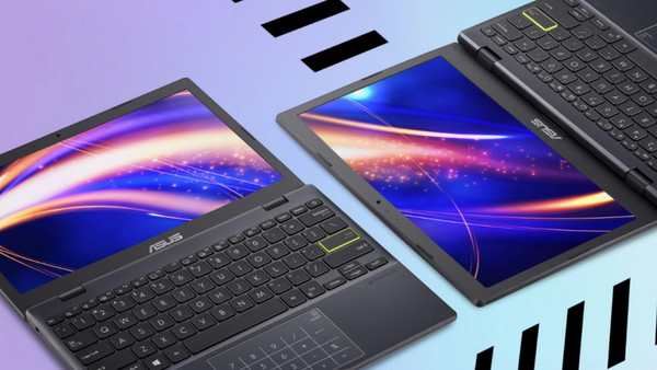 Asus E210MA-GJ084TS: Πανέμορφο design και οθόνη με κλίση 180°