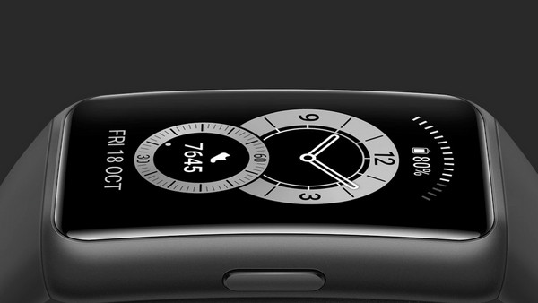 Huawei Band 6 Graphite Black: FullView Οθόνη