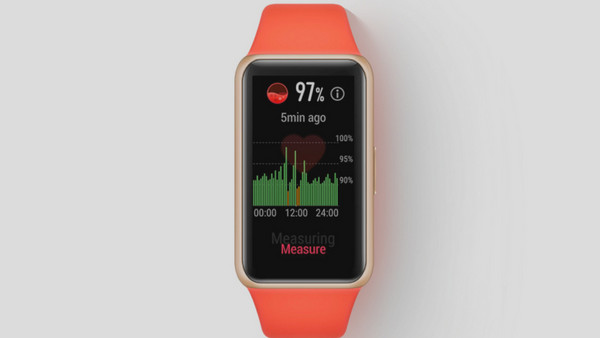 Huawei Band 6 Graphite Black: Παρακολούθηση του οξυγόνου στο αίμα