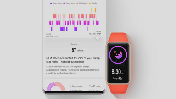 Huawei Band 6 Forest Green: Αλγόριθμος TruSleep
