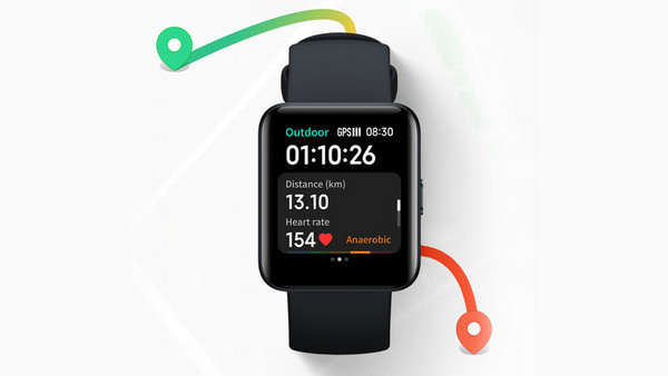 Xiaomi Redmi Watch 2 Lite Black: Εξερευνεί & ανιχνεύει τα πάντα