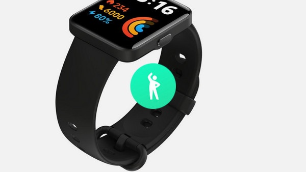 Xiaomi Redmi Watch 2 Lite Black: Ειδοποίηση για να κινηθείς