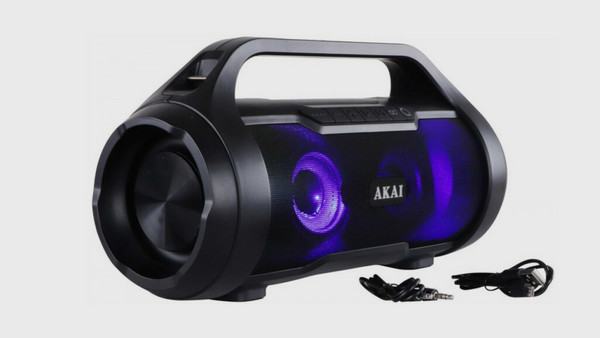 Akai ABTS-50 Αδιάβροχο Ηχείο Bluetooth 30W με Ραδιόφωνο Μαύρο: Λειτουργίες
