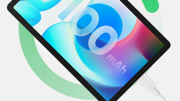 Realme Pad 10.4" 128GB: Φόρτιση & μπαταρία