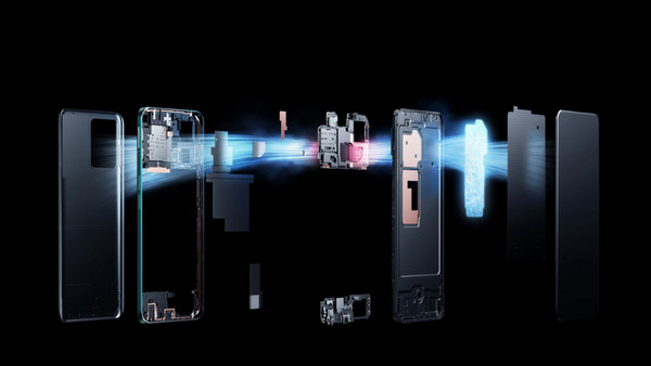 Realme 9 Pro+ 6GB 128GB: Σύστημα ψύξης 5 επιπέδων
