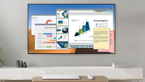Samsung The Frame QE32LS03T Smart Τηλεόραση 32" Full HD Edge LED HDR: Τηλεργασία